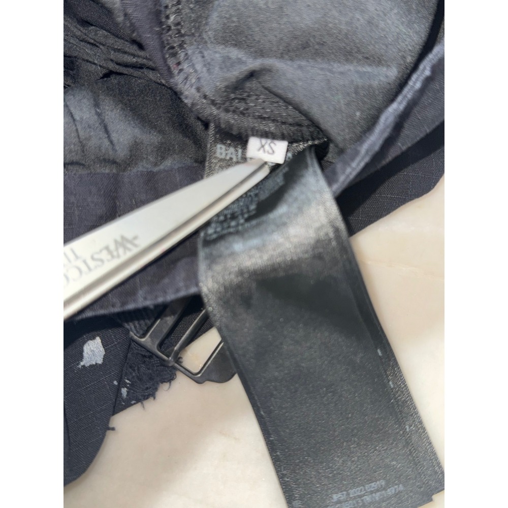 Balenciaga Unisex XS Convertible Cargo Pants Distressed Paint Splatter Utility - Picture 13 of 16